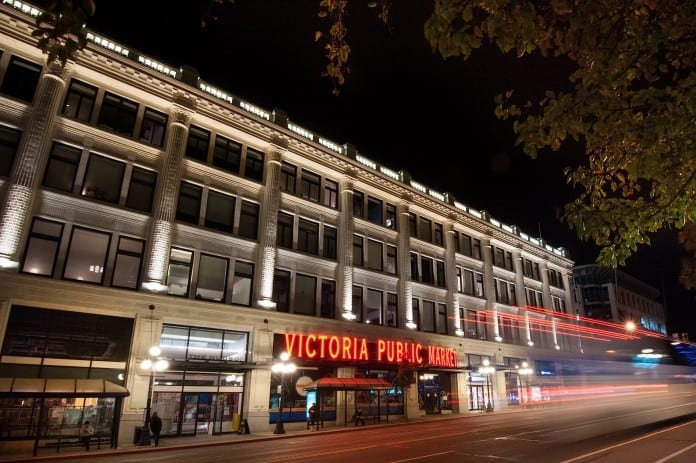 Victoria-Public-Market-Night-Exterior-Helene-Cyr
