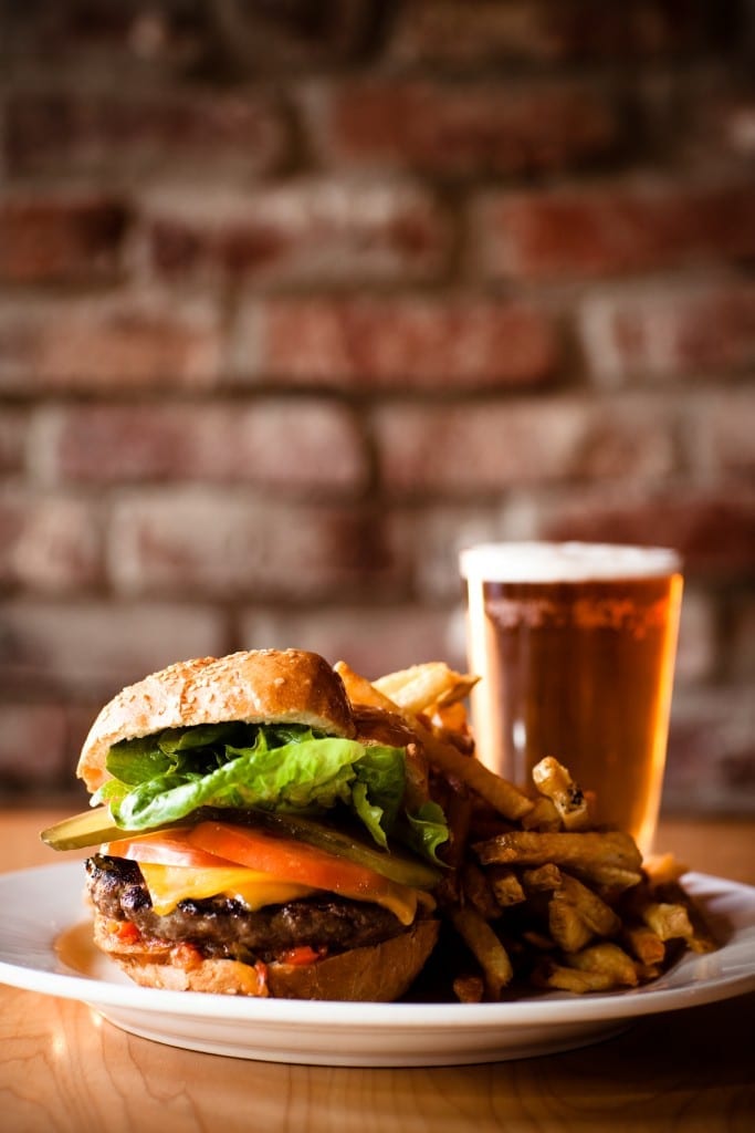 Ferris' Oyster Bar and Grill - "The Burger" - photo courtesy of Ferris' Oyster Bar and Grill