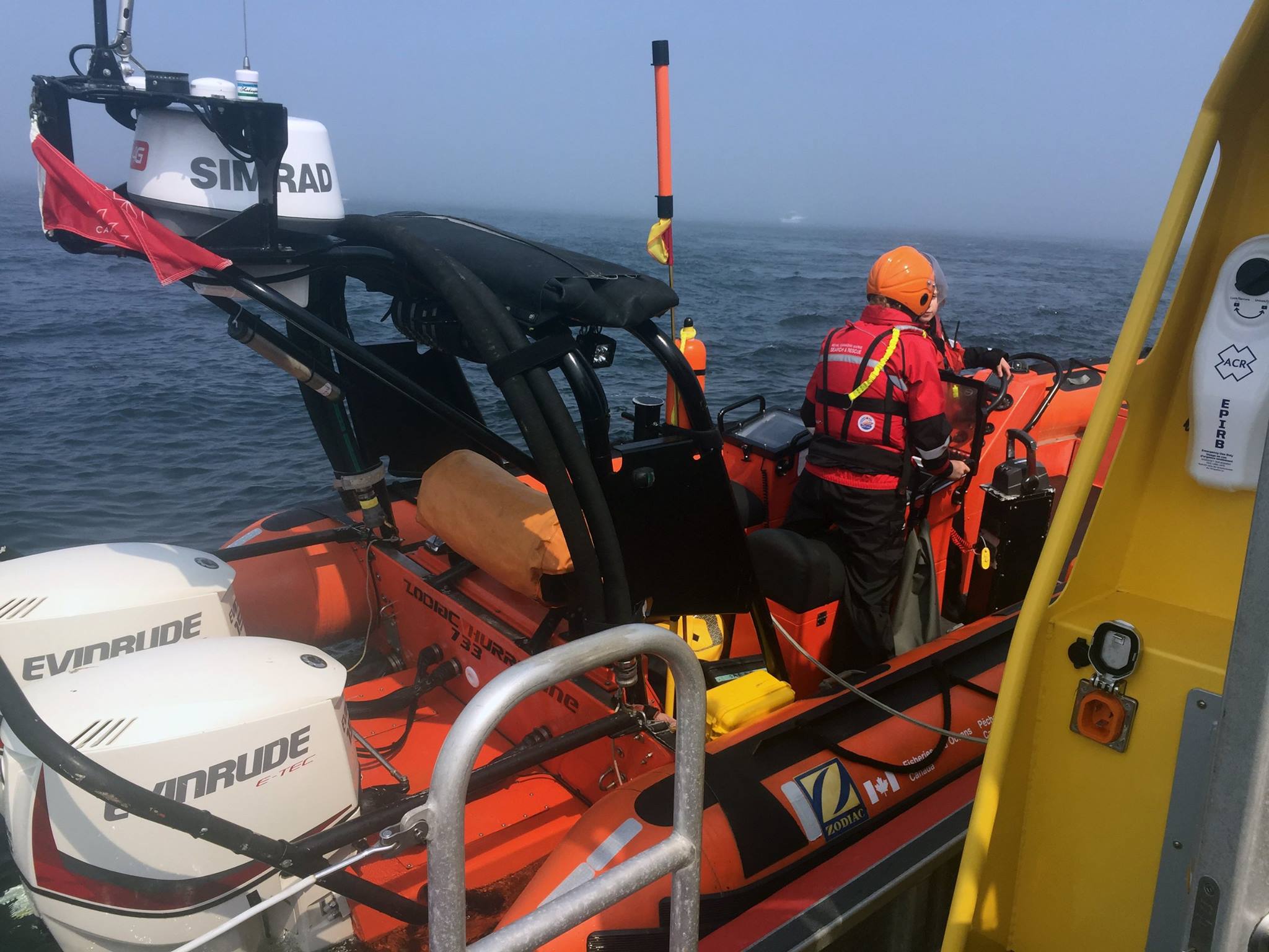 One person rescued from jet ski fire in Sooke