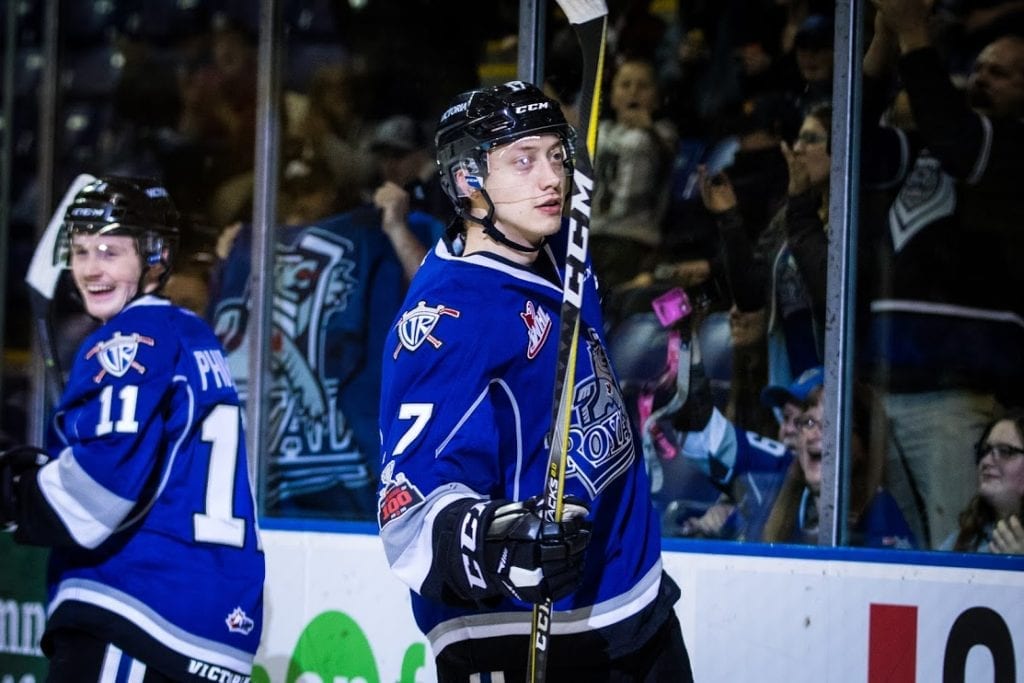 Victoria Royals Tyler Soy