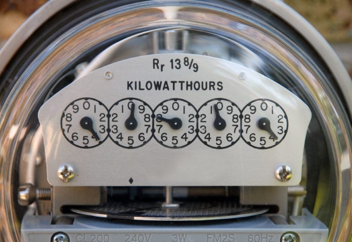 BC Hydro Electric Meter