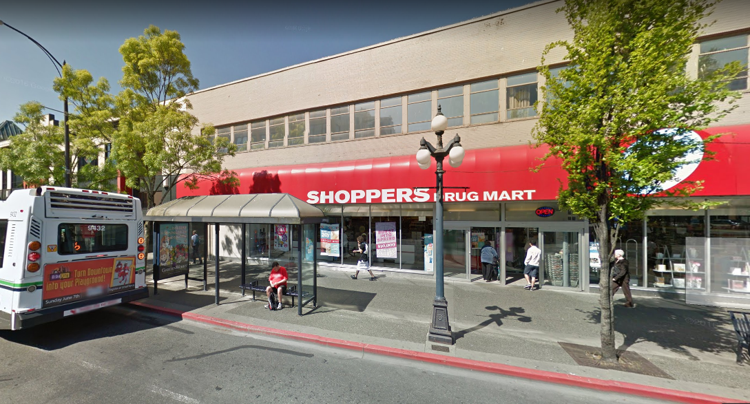 Dollarama will be taking over former downtown Victoria Shoppers Drug