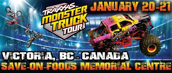 Traxxas monster truck tour