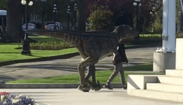Dinosaur BC Legislature