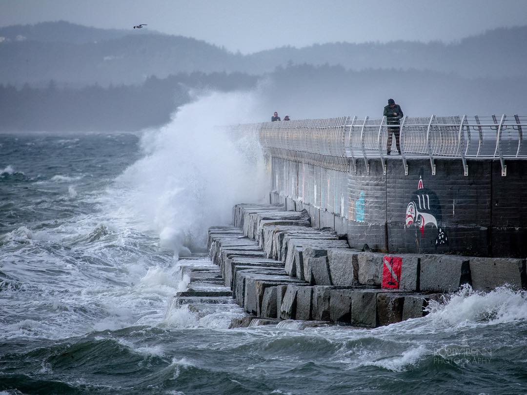 Elevated ocean tides may cause minor shoreline flooding on Saanich Peninsula this weekend
