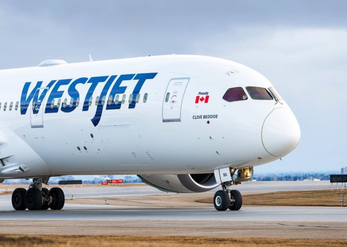 WestJet airplane instagram