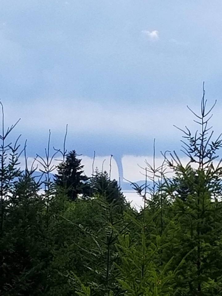 Here’s what that mysterious funnelshaped cloud looming over Vancouver