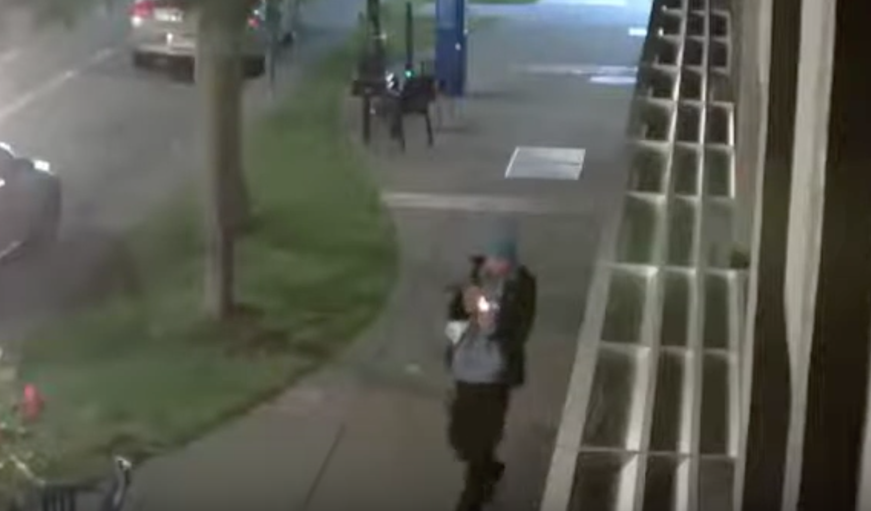 Police release surveillance footage of suspect wanted for arson in ...