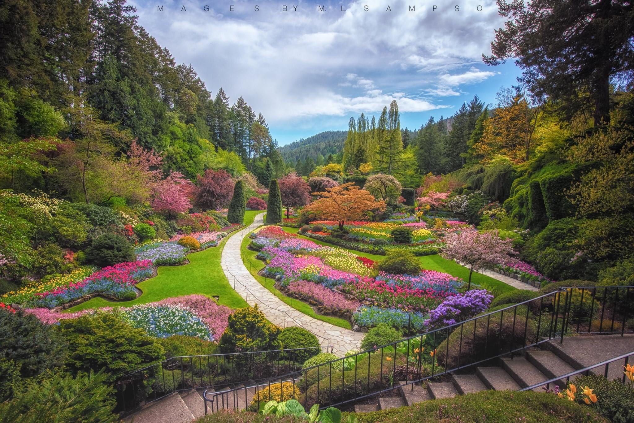Butchart Gardens ranked one of the most beautiful gardens in the world