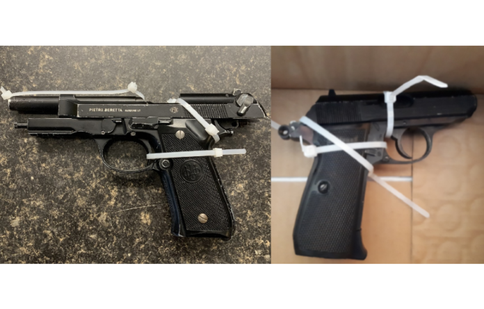 VicPD seized Handguns
