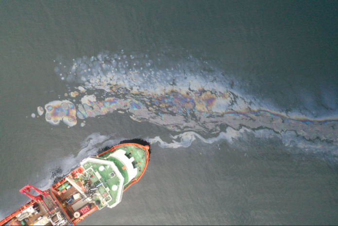 Shipwreck oil Scheidyk