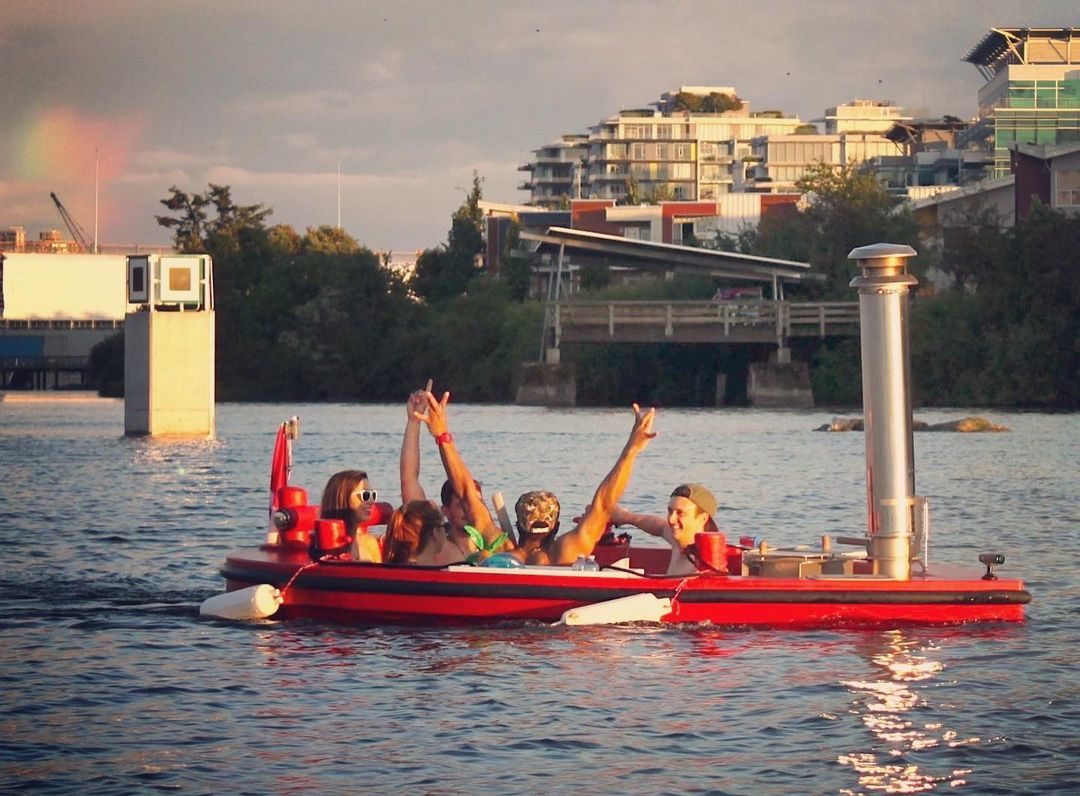 Here's how you can win a Hot Tub Boat Victoria experience for 6 people