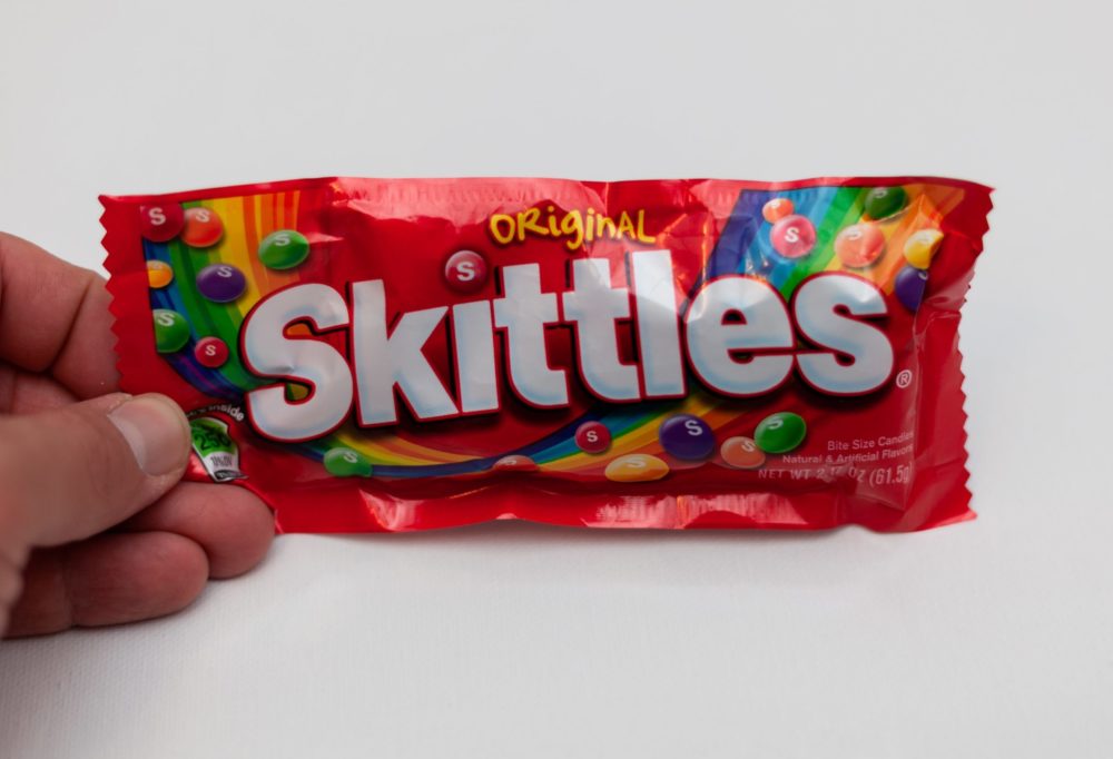 Metal strands in candy prompt recall on Skittles, Starburst and Life