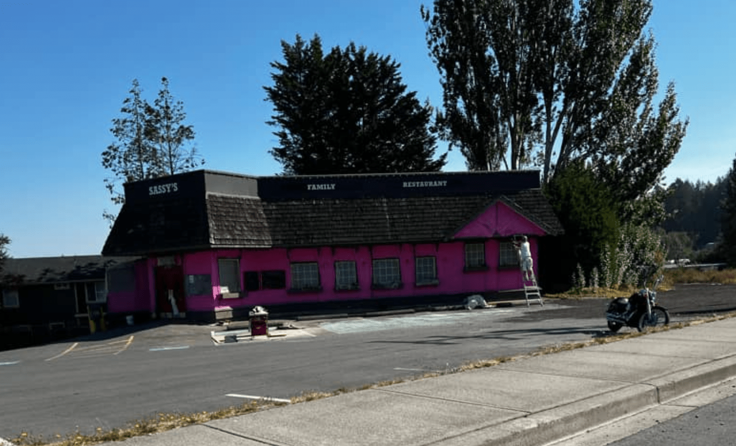 This iconic pink diner will replace Brentwood Bay’s former Sassy’s