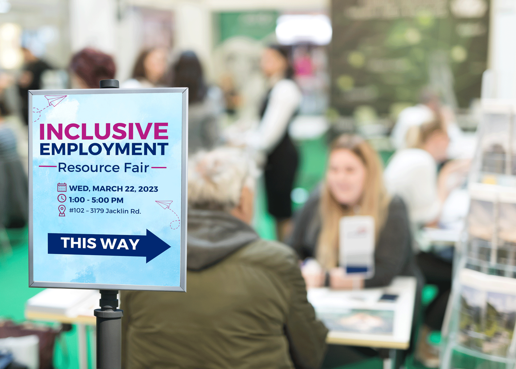 There's a free Inclusive Job Fair happening in Langford next week