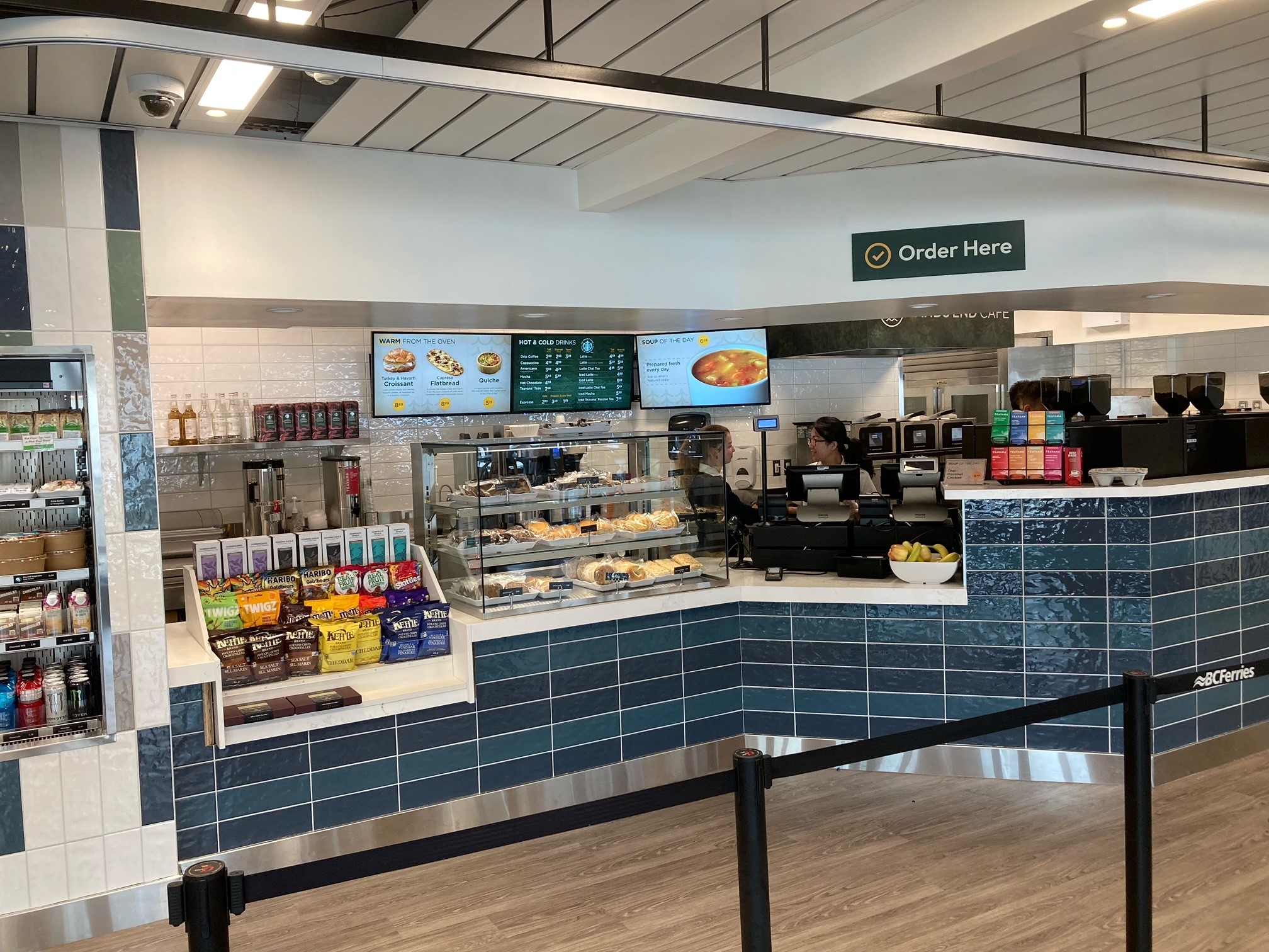 Newly renovated Lands End Café opens at Swartz Bay ferry terminal (PHOTOS)