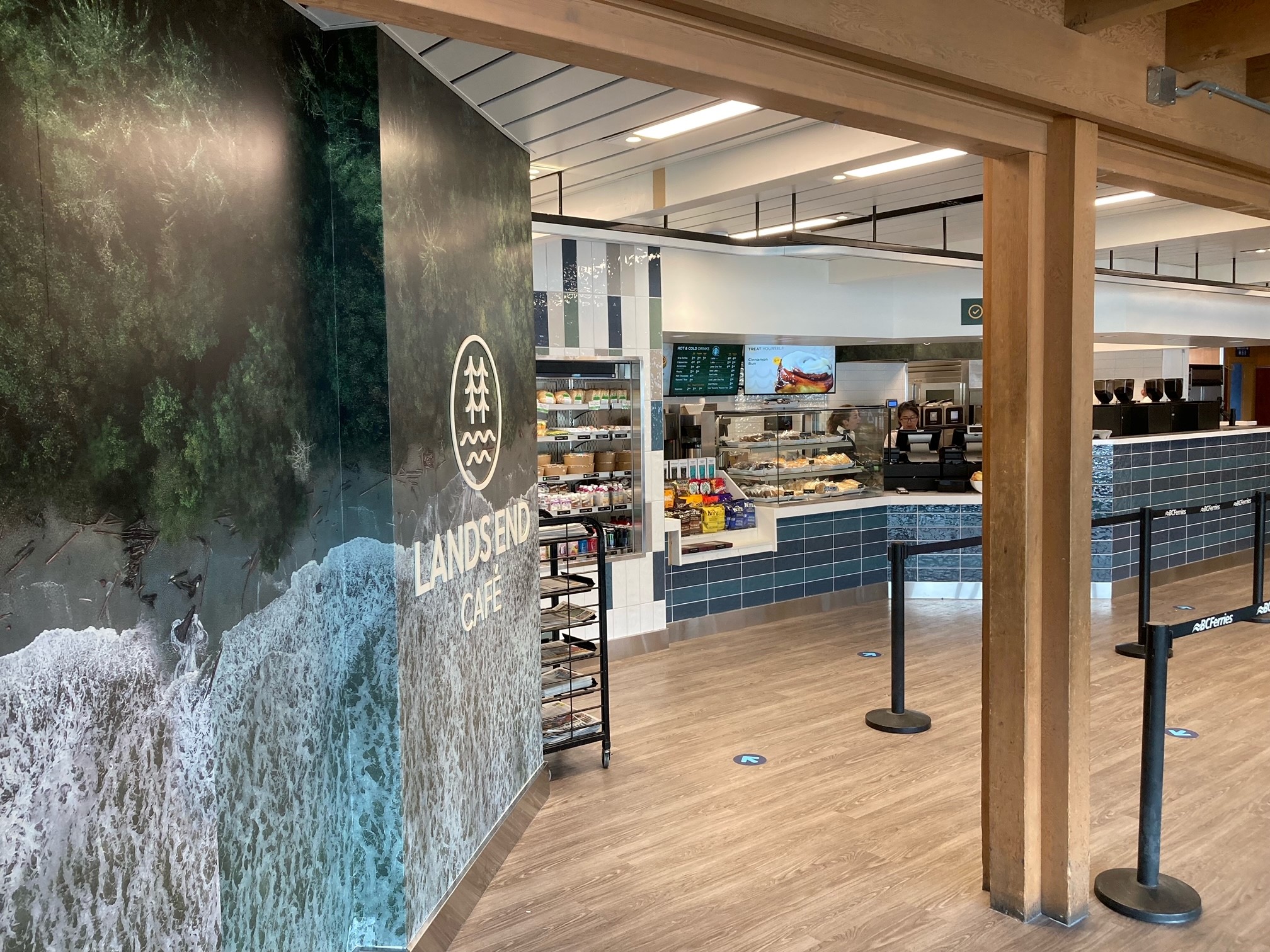 Newly renovated Lands End Café opens at Swartz Bay ferry terminal (PHOTOS)