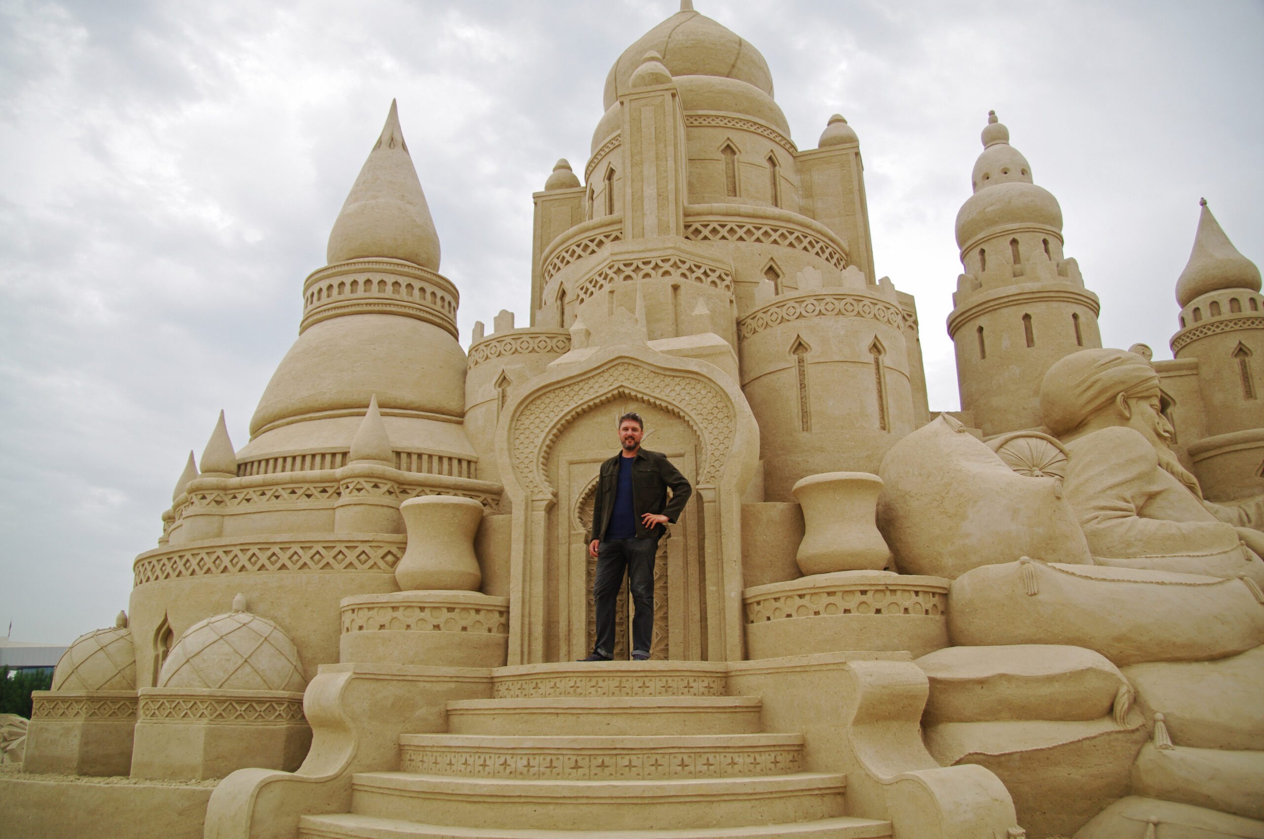Victoria-based sand sculptor captures enchanting images in largest-ever sand sculpture park (PHOTOS)